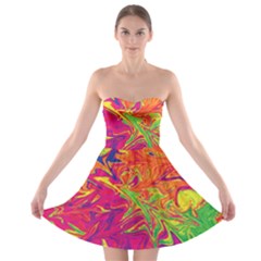 Colors Strapless Bra Top Dress by Valentinaart