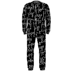 Happy Holidays Onepiece Jumpsuit (men)  by Mariart