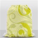 Floral pattern Drawstring Bag (Small) View1
