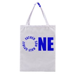 One Classic Tote Bag by 1bodyinchrist