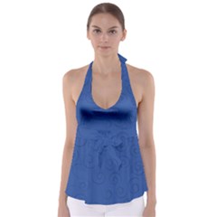 Pattern Babydoll Tankini Top by ValentinaDesign