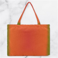 Scarlet Pimpernel Writing Orange Green Medium Zipper Tote Bag by Mariart