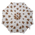 Gingerbread Seamless Pattern Hook Handle Umbrellas (Small) View1