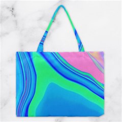 Aurora Color Rainbow Space Blue Sky Medium Tote Bag by Mariart