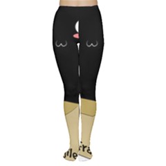 Black Cat In A Box Women s Tights by Catifornia