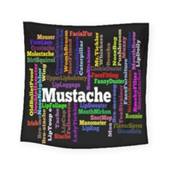 Mustache Square Tapestry (small) by Mariart