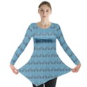 Bicycles Pattern Long Sleeve Tunic  View1