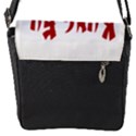 Kung Fu  Flap Messenger Bag (S) View1