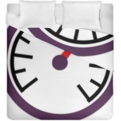 Maker Measurer Hours Time Speedometer Duvet Cover Double Side (king Size) by Mariart
