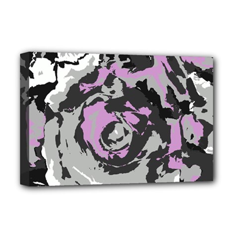 Abstract Art Deluxe Canvas 18  X 12   by ValentinaDesign