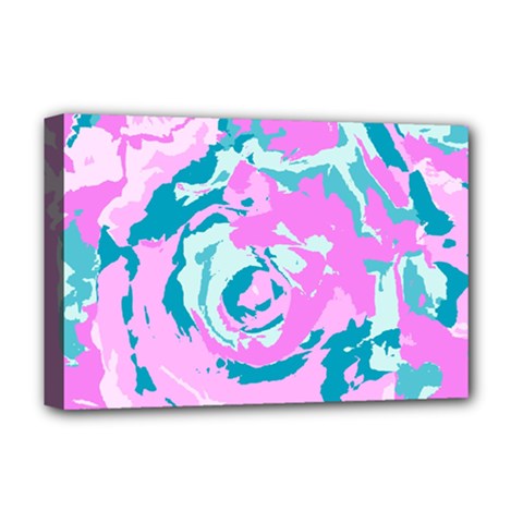 Abstract Art Deluxe Canvas 18  X 12   by ValentinaDesign