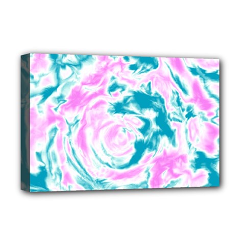 Abstract Art Deluxe Canvas 18  X 12   by ValentinaDesign