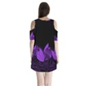 Tulips Shoulder Cutout Velvet  One Piece View2