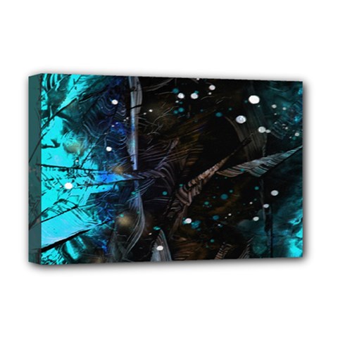 Abstract Design Deluxe Canvas 18  X 12   by ValentinaDesign