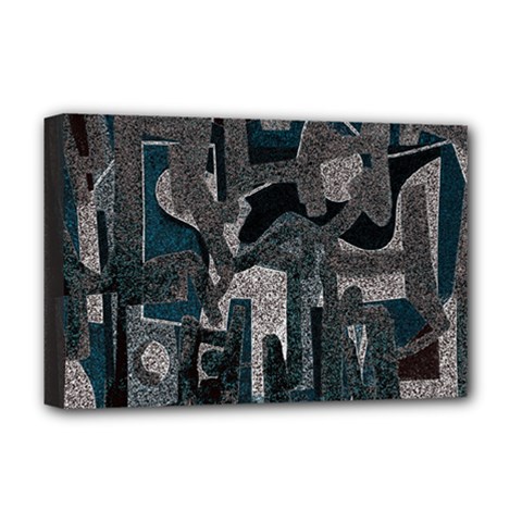 Abstract Art Deluxe Canvas 18  X 12   by ValentinaDesign