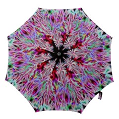 Fractal Fireworks Display Pattern Hook Handle Umbrellas (medium) by Nexatart