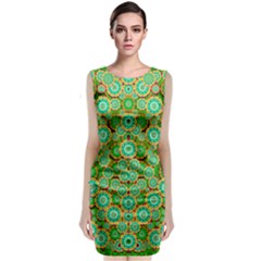 Flowers In Mind In Happy Soft Summer Time Classic Sleeveless Midi Dress by pepitasart