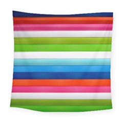Colorful Plasticine Square Tapestry (large) by BangZart