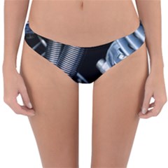 Motorcycle Details Reversible Hipster Bikini Bottoms by BangZart