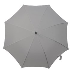 Solid Christmas Silver Hook Handle Umbrellas (medium) by PodArtist