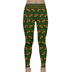 Plants And Flowers Classic Yoga Leggings by linceazul