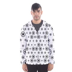 Army Stars Hooded Wind Breaker (men) by linceazul