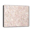 white sparkle glitter pattern Canvas 10  x 8  View1