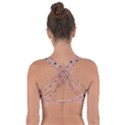 Black Stars Pattern Got No Strings Sports Bra View2