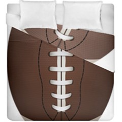 Football Ball Duvet Cover Double Side (king Size) by BangZart