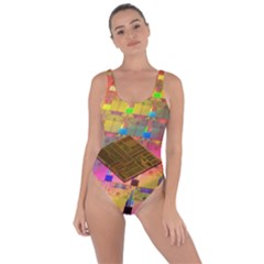 Technology Circuit Pentium Die Bring Sexy Back Swimsuit by BangZart