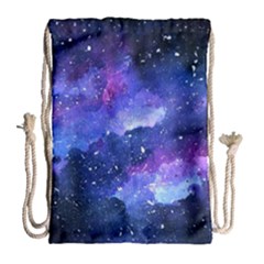 Galaxy Drawstring Bag (large) by Kathrinlegg