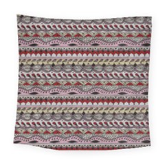 Aztec Pattern Art Square Tapestry (large) by BangZart