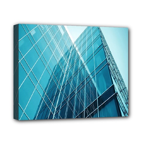 Glass Bulding Canvas 10  X 8  by BangZart
