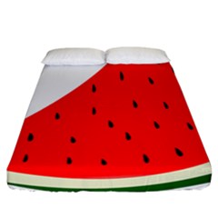 Fruit Harvest Slice Summer Fitted Sheet (california King Size) by Nexatart