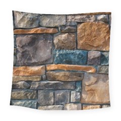 Brick Wall Pattern Square Tapestry (large) by BangZart