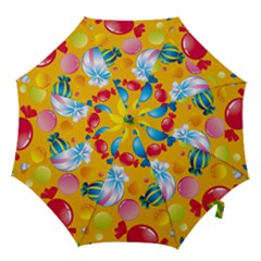 Sweets And Sugar Candies Vector  Hook Handle Umbrellas (small) by BangZart
