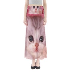 Cat  Animal  Kitten  Pet Full Length Maxi Skirt by BangZart