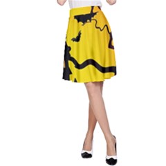 Halloween Night Terrors A-line Skirt by BangZart