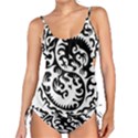 Ying Yang Tattoo Tankini Set View1