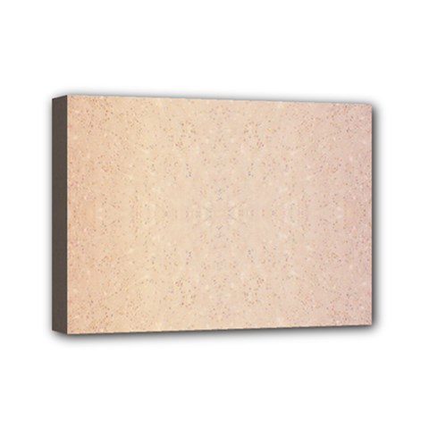 Pastel Colors Glitter Pattern Mini Canvas 7  X 5  by paulaoliveiradesign