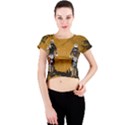 Motorsport  Crew Neck Crop Top View1