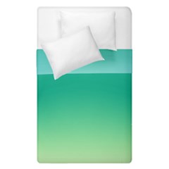 Sealife Green Gradient Duvet Cover Double Side (single Size) by designworld65