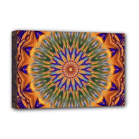 Powerful Mandala Deluxe Canvas 18  X 12   by designworld65