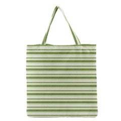 Spring Stripes Grocery Tote Bag by designworld65