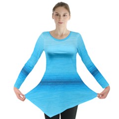 Ombre Long Sleeve Tunic  by ValentinaDesign
