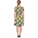 Pineapple Texture Macro Pattern Adorable in Chiffon Dress View2