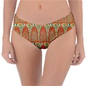 Arcs Pattern Reversible Classic Bikini Bottoms View3