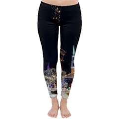 Church Decoration Night Classic Winter Leggings by Nexatart