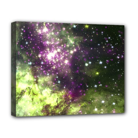 Space Colors Deluxe Canvas 20  X 16   by ValentinaDesign