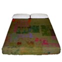 Abstract art Fitted Sheet (Queen Size) View1